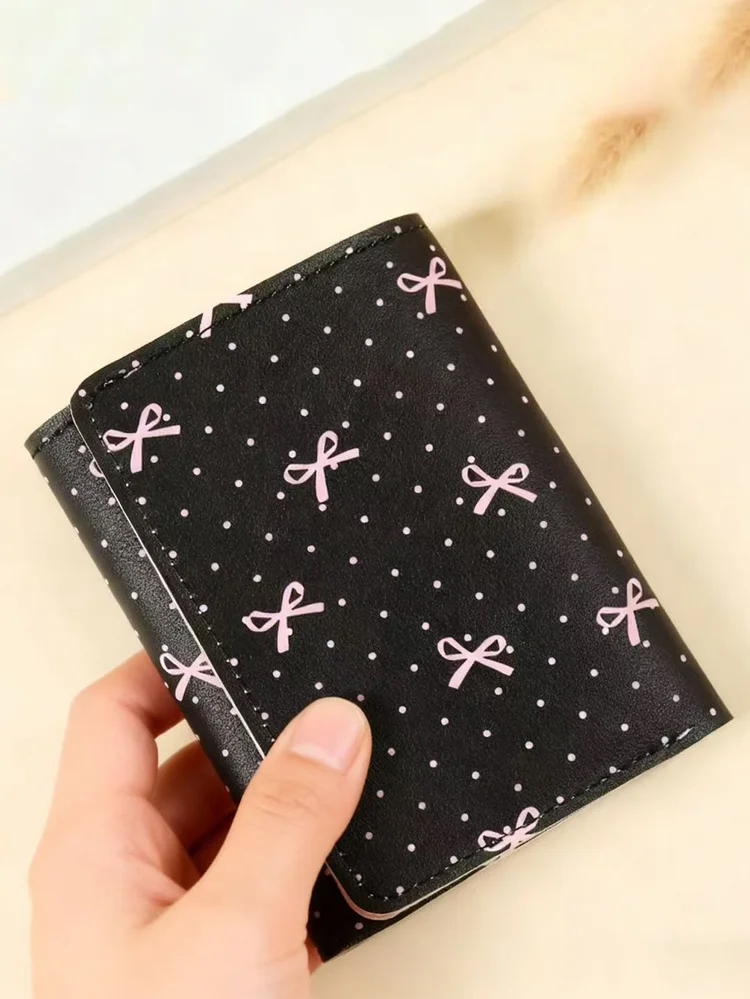 Bow Print Wallet