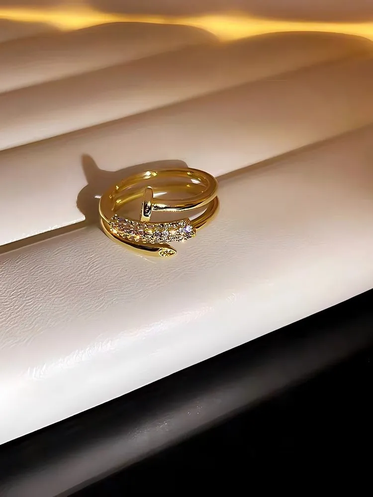 3 Layered Gold Ring
